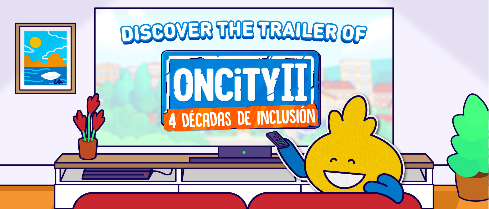 Enlace al trailer Oncity II - 4 décadas de inclusión